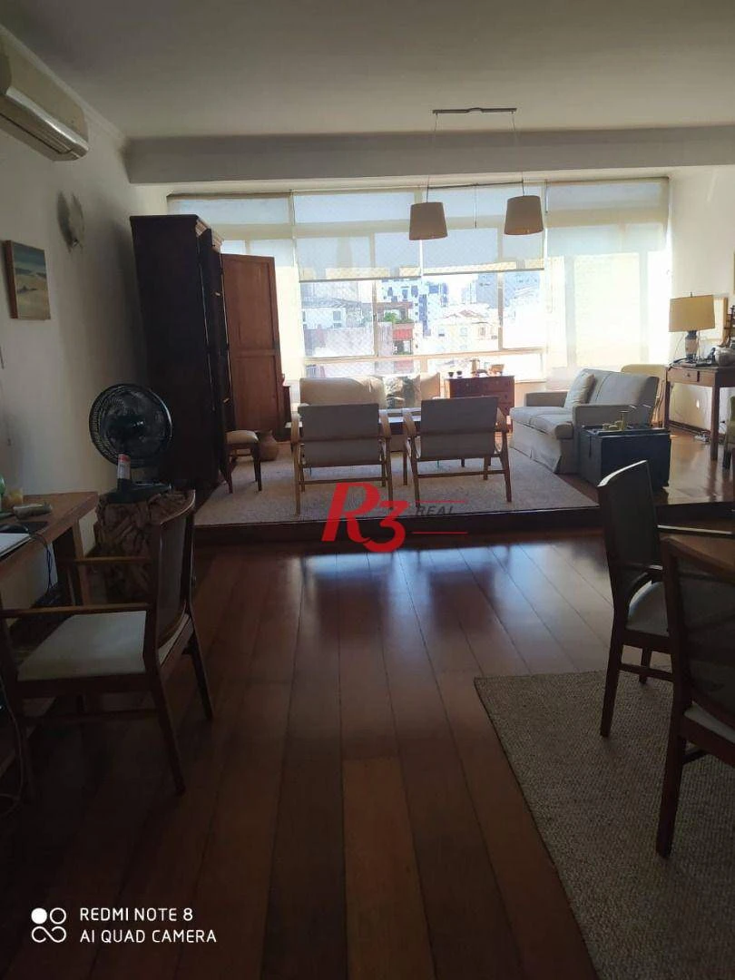 Apartamento com 3 dormitórios à venda, 137 m² por R$ 950.000,00 - Gonzaga - Santos/SP