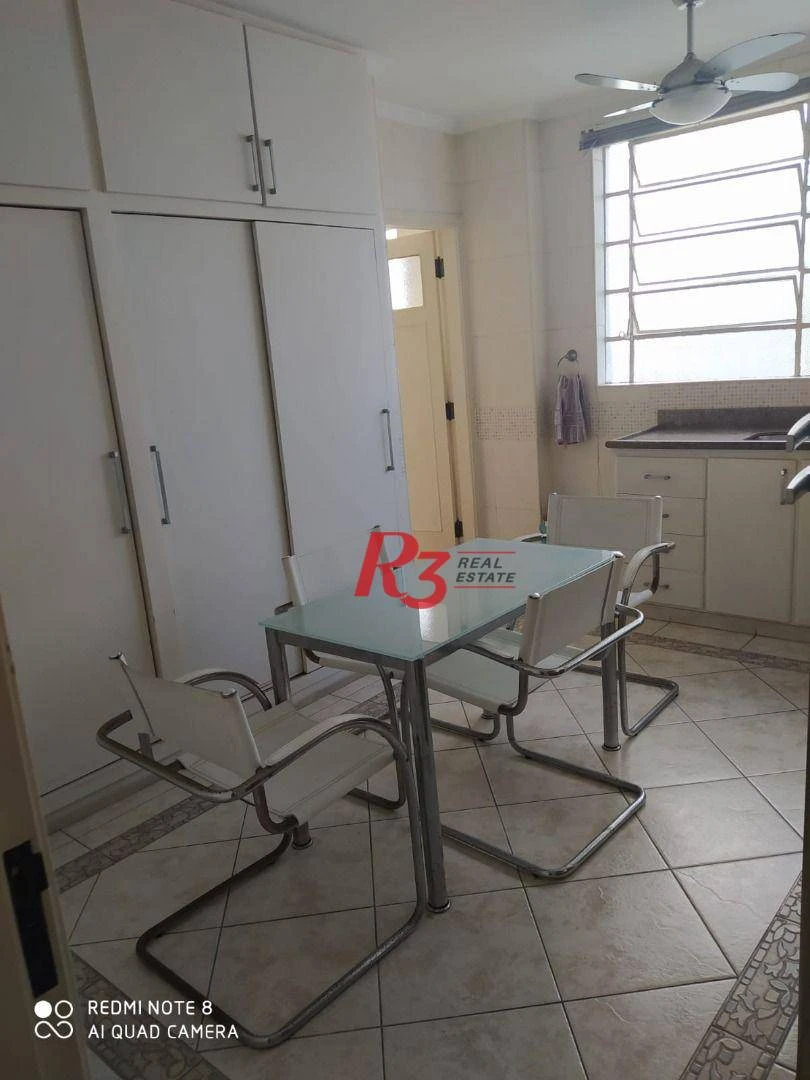 Apartamento com 3 dormitórios à venda, 137 m² por R$ 950.000,00 - Gonzaga - Santos/SP