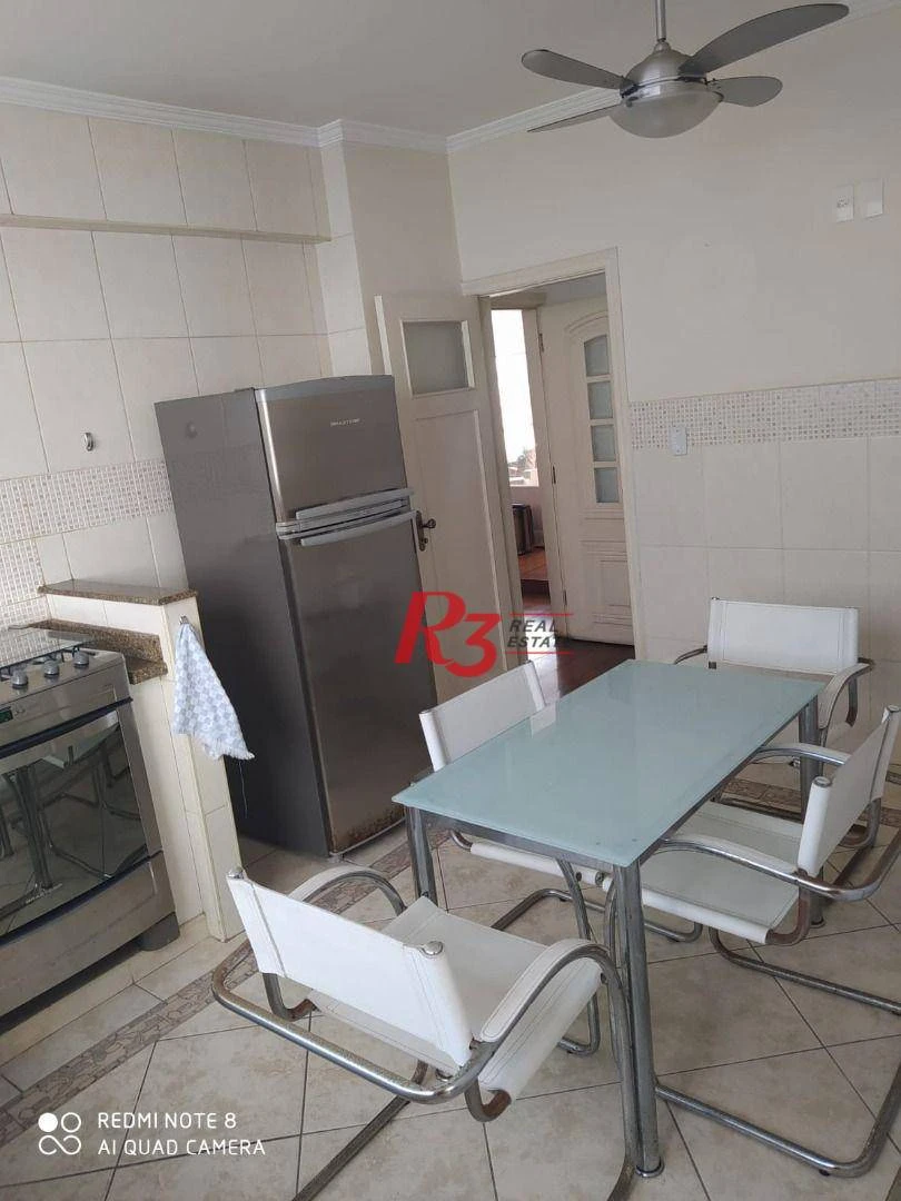 Apartamento com 3 dormitórios à venda, 137 m² por R$ 950.000,00 - Gonzaga - Santos/SP