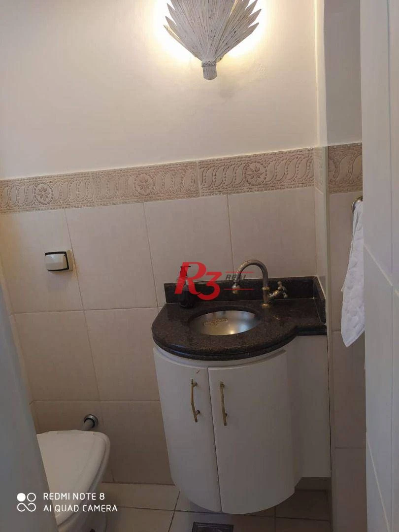 Apartamento com 3 dormitórios à venda, 137 m² por R$ 950.000,00 - Gonzaga - Santos/SP