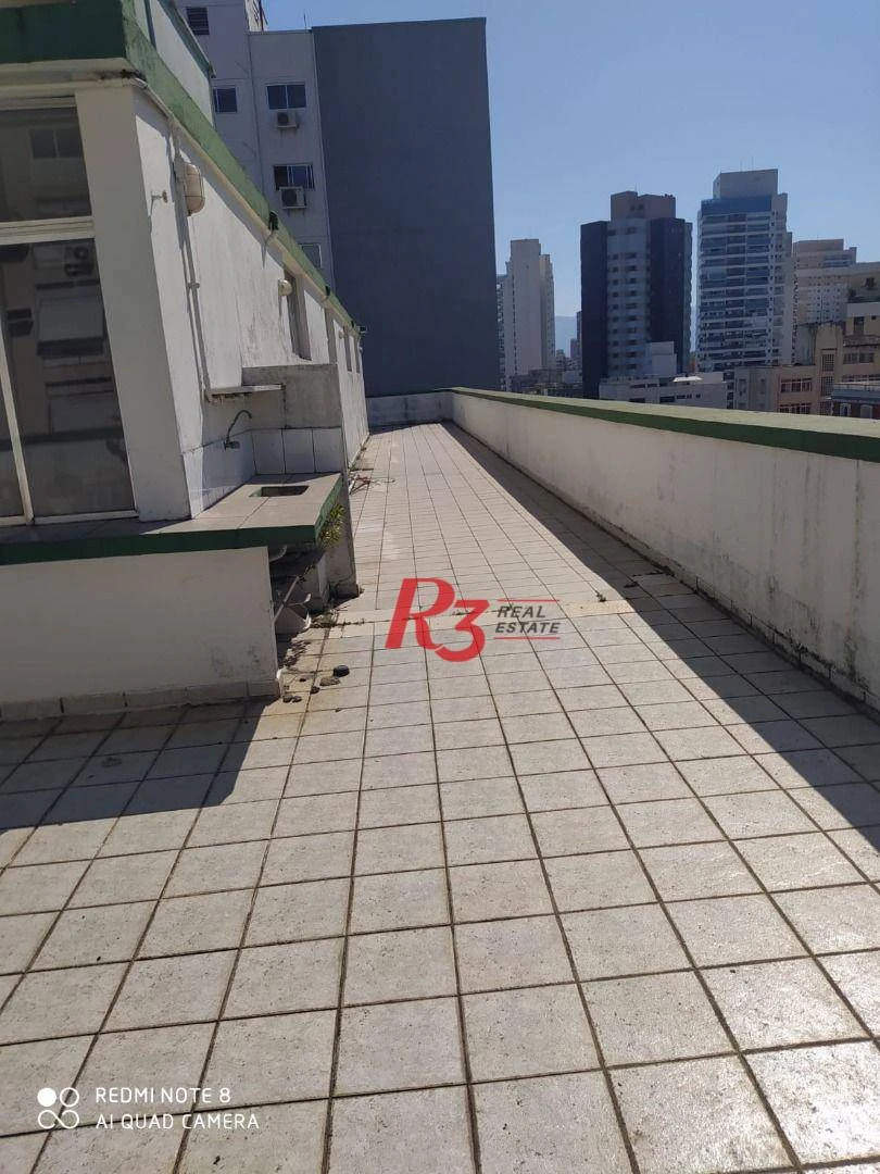 Apartamento com 3 dormitórios à venda, 137 m² por R$ 950.000,00 - Gonzaga - Santos/SP