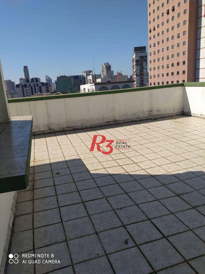 Apartamento com 3 dormitórios à venda, 137 m² por R$ 950.000,00 - Gonzaga - Santos/SP