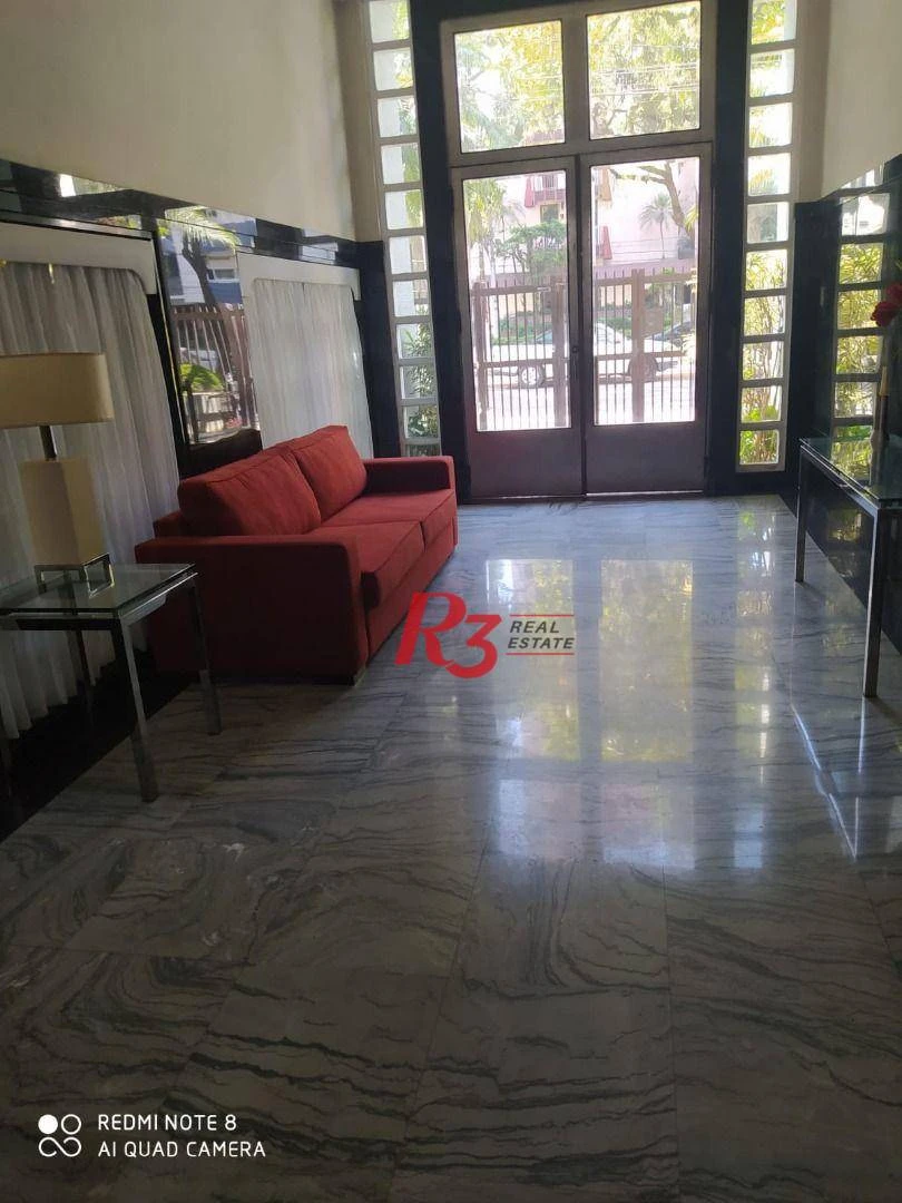 Apartamento com 3 dormitórios à venda, 137 m² por R$ 950.000,00 - Gonzaga - Santos/SP