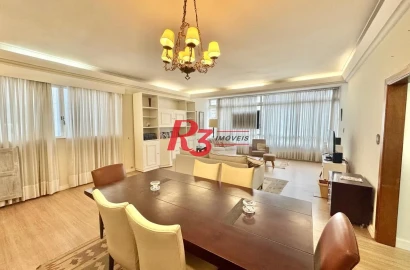 Apartamento com 3 dormitórios à venda, 137 m² por R$ 950.000,00 - Gonzaga - Santos/SP