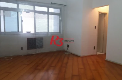 Apartamento com 2 dormitórios, 135 m² - venda por R$ 850.000,00 ou aluguel por R$ 4.502,89/mês - Campo Grande - Santos/SP