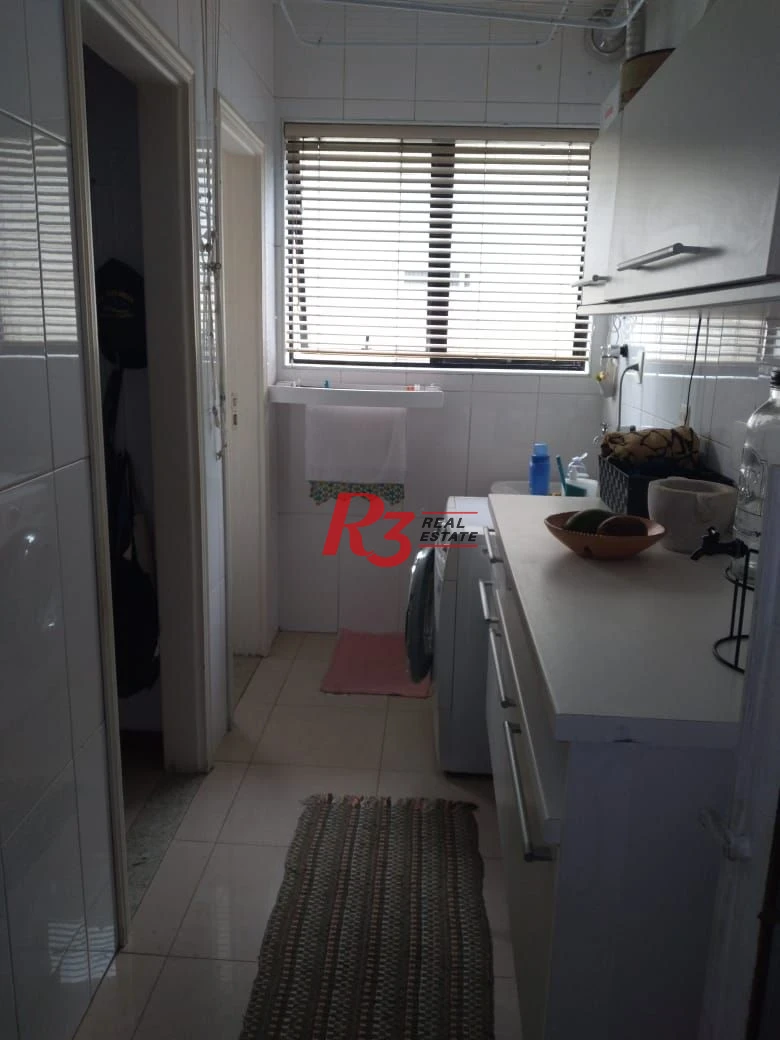 Apartamento com 3 dormitórios à venda, 160 m² - Gonzaga - Santos/SP