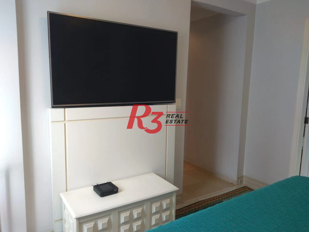 Apartamento com 3 dormitórios à venda, 160 m² - Gonzaga - Santos/SP
