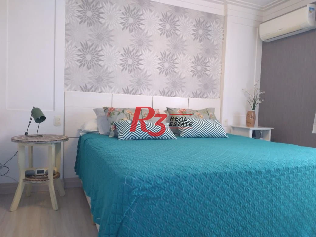 Apartamento com 3 dormitórios à venda, 160 m² - Gonzaga - Santos/SP