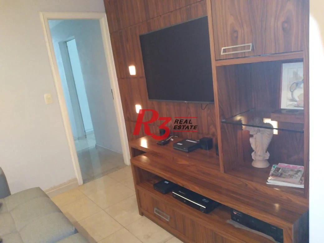 Apartamento com 3 dormitórios à venda, 160 m² - Gonzaga - Santos/SP