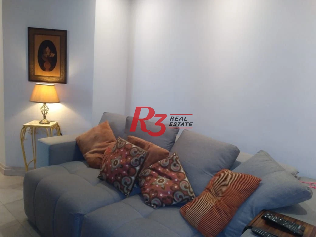Apartamento com 3 dormitórios à venda, 160 m² - Gonzaga - Santos/SP