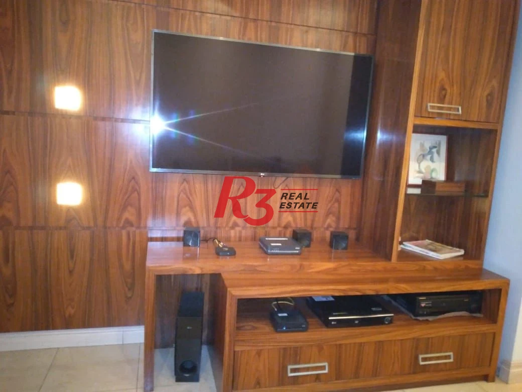 Apartamento com 3 dormitórios à venda, 160 m² - Gonzaga - Santos/SP