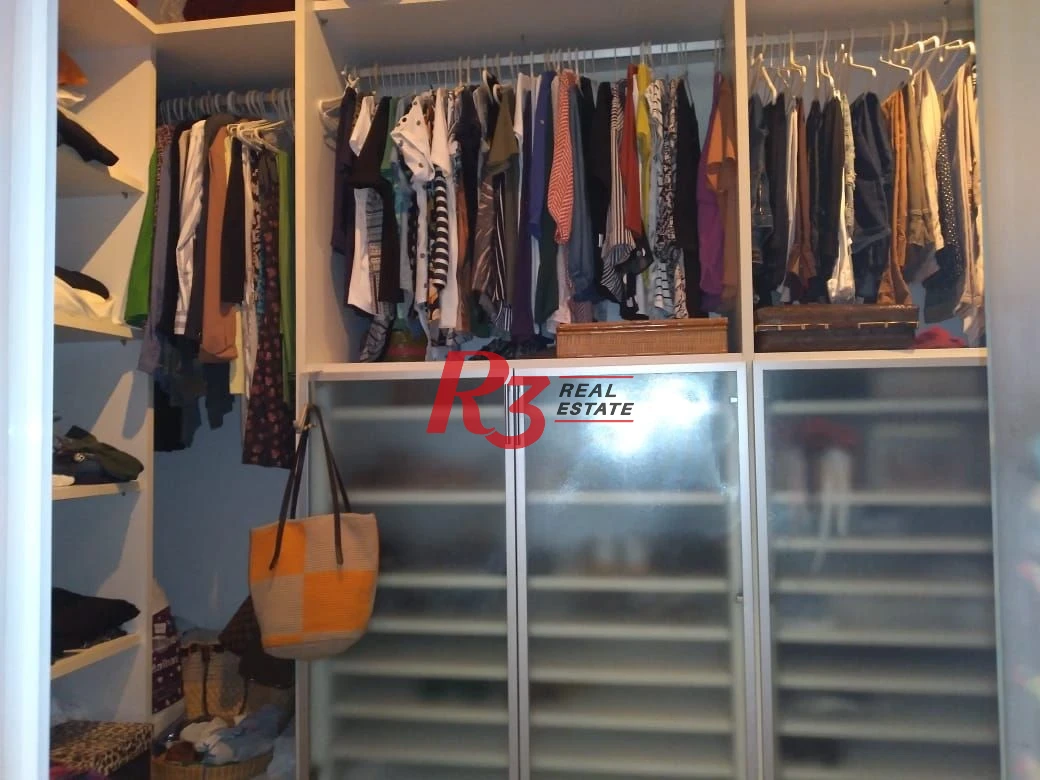 Apartamento com 3 dormitórios à venda, 160 m² - Gonzaga - Santos/SP
