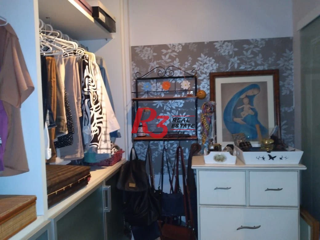 Apartamento com 3 dormitórios à venda, 160 m² - Gonzaga - Santos/SP