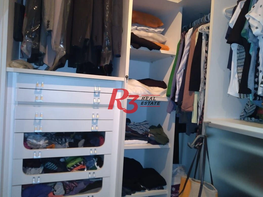 Apartamento com 3 dormitórios à venda, 160 m² - Gonzaga - Santos/SP