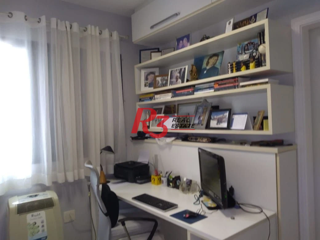 Apartamento com 3 dormitórios à venda, 160 m² - Gonzaga - Santos/SP
