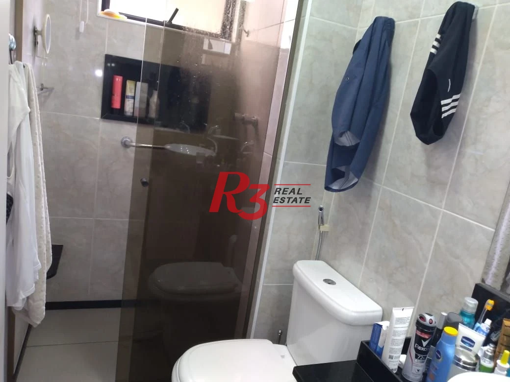 Apartamento com 3 dormitórios à venda, 160 m² - Gonzaga - Santos/SP