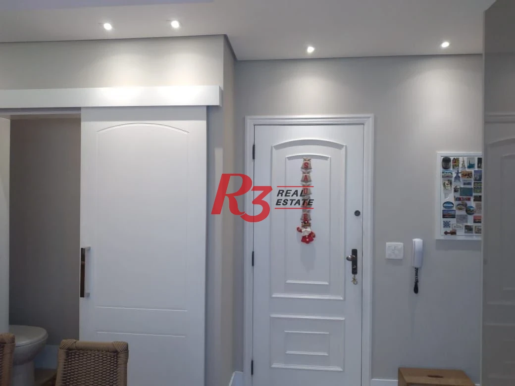 Apartamento com 3 dormitórios à venda, 160 m² - Gonzaga - Santos/SP