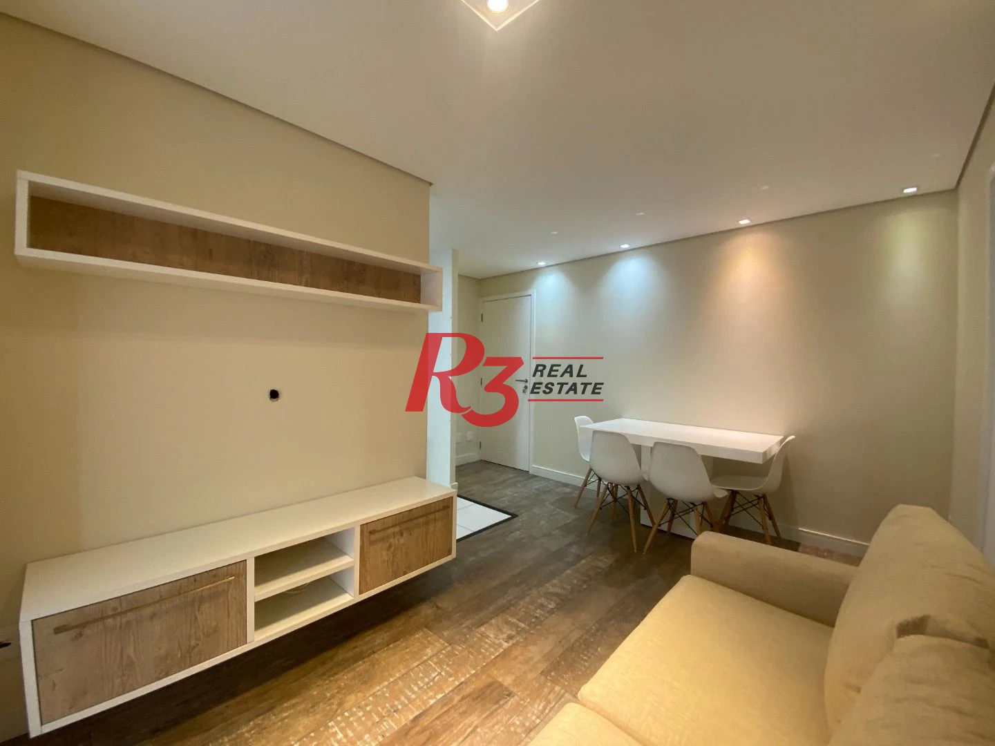Apartamento com 1 dormitório para alugar, 48 m² por R$ 4.419,00/mês - Ponta da Praia - Santos/SP