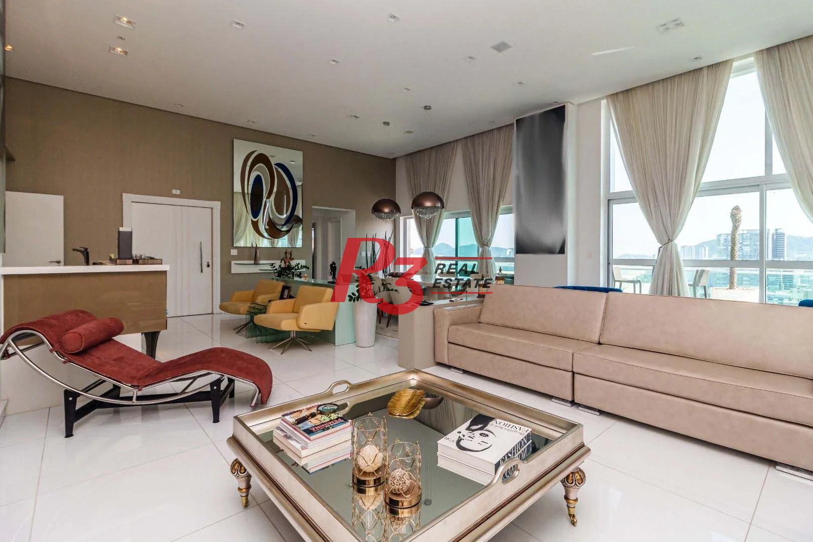 Cobertura à venda, 740 m² por R$ 16.000.000,00 - Gonzaga - Santos/SP