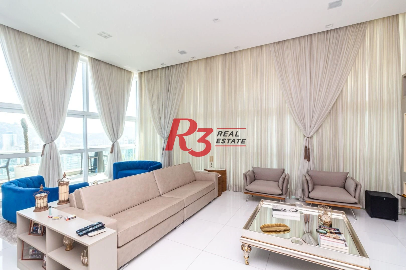 Cobertura à venda, 740 m² por R$ 16.000.000,00 - Gonzaga - Santos/SP