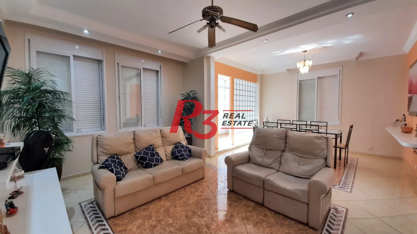 Apartamento com 4 dormitórios à venda, 156 m² - Boqueirão - Santos/SP