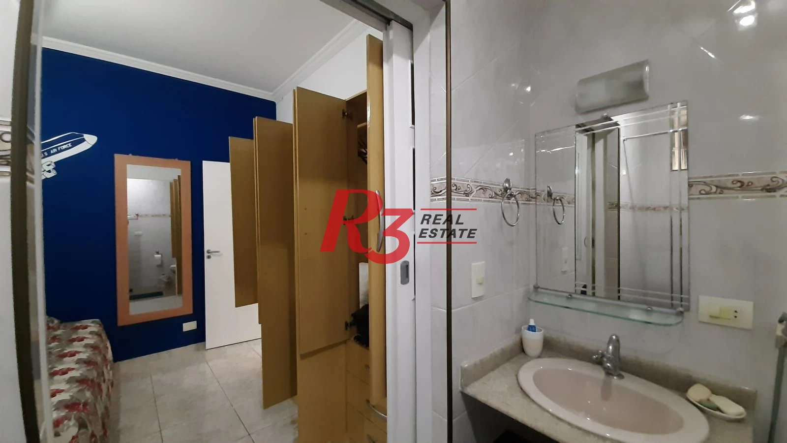 Apartamento com 4 dormitórios à venda, 156 m² - Boqueirão - Santos/SP