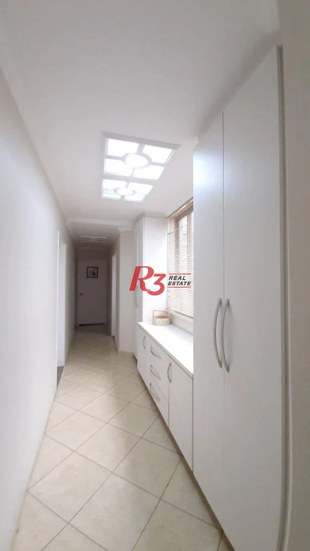 Apartamento com 4 dormitórios à venda, 156 m² - Boqueirão - Santos/SP