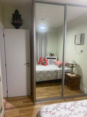 Apartamento com 3 dormitórios à venda, 90 m² por R$ 890.000,00 - Aparecida - Santos/SP