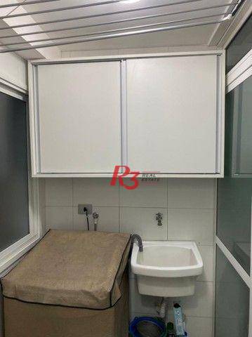 Apartamento com 3 dormitórios à venda, 90 m² por R$ 890.000,00 - Aparecida - Santos/SP