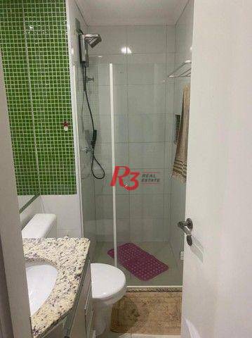 Apartamento com 3 dormitórios à venda, 90 m² por R$ 890.000,00 - Aparecida - Santos/SP