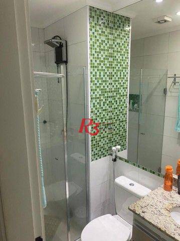 Apartamento com 3 dormitórios à venda, 90 m² por R$ 890.000,00 - Aparecida - Santos/SP