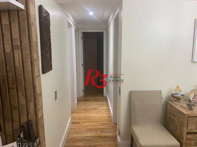 Apartamento com 3 dormitórios à venda, 90 m² por R$ 890.000,00 - Aparecida - Santos/SP