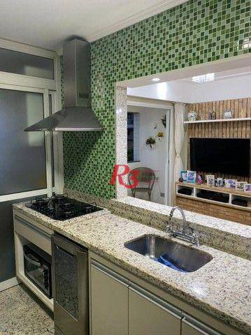 Apartamento com 3 dormitórios à venda, 90 m² por R$ 890.000,00 - Aparecida - Santos/SP