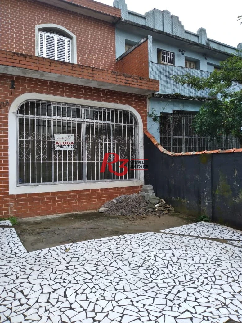 Casa com 3 dormitórios para alugar, 150 m² por R$ 4.200,00/mês - Encruzilhada - Santos/SP