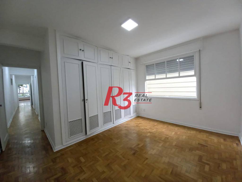 Apartamento para alugar, 150 m² por R$ 10.000,02/mês - Boqueirão - Santos/SP