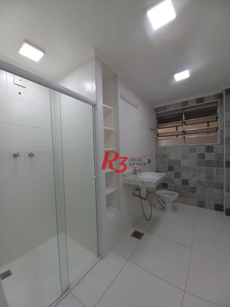 Apartamento para alugar, 150 m² por R$ 10.000,02/mês - Boqueirão - Santos/SP