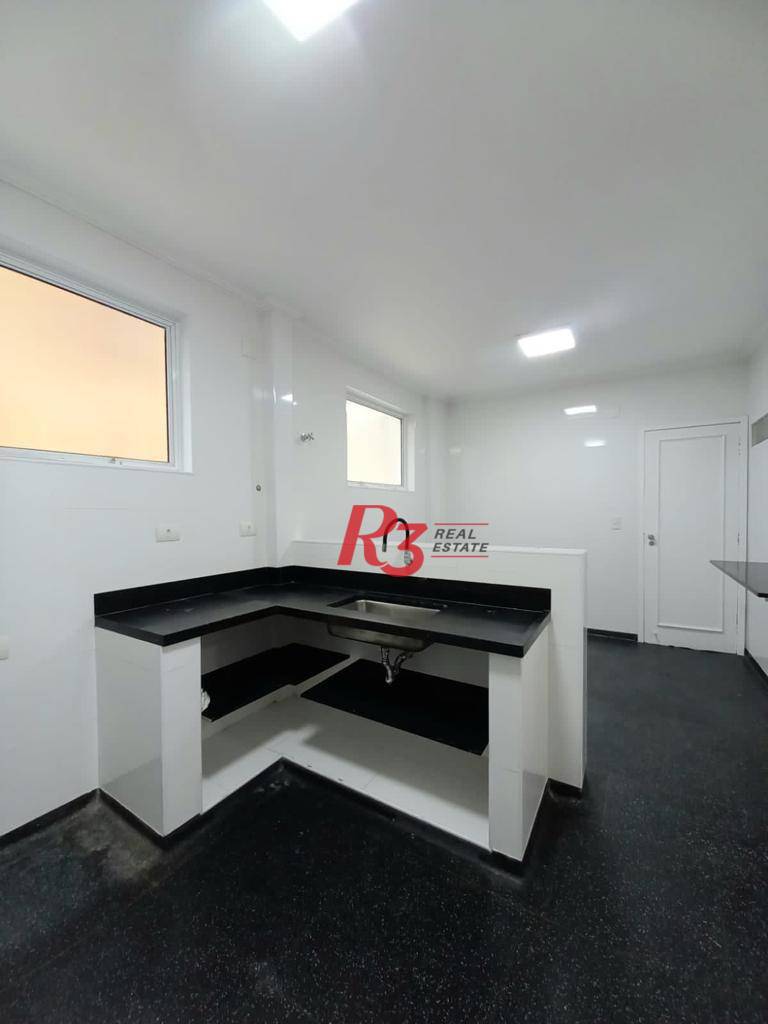 Apartamento para alugar, 150 m² por R$ 10.000,02/mês - Boqueirão - Santos/SP