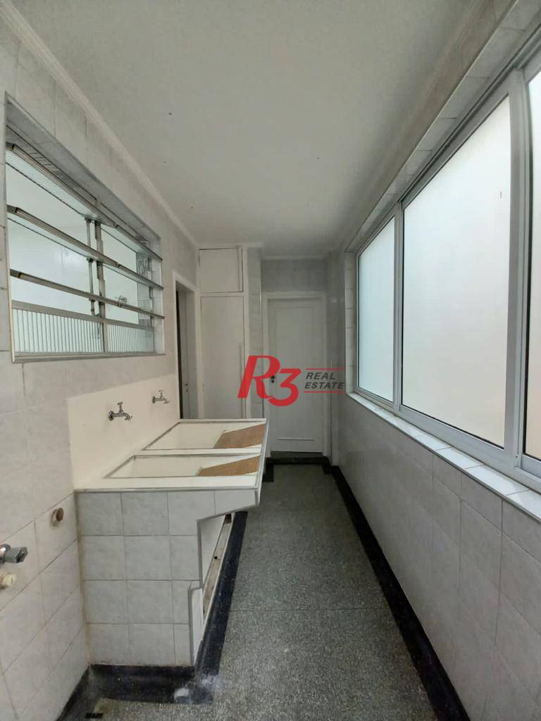 Apartamento para alugar, 150 m² por R$ 10.000,02/mês - Boqueirão - Santos/SP
