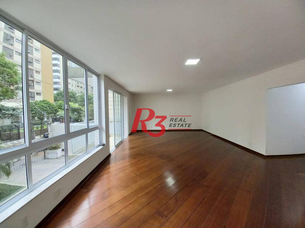 Apartamento para alugar, 150 m² por R$ 10.000,02/mês - Boqueirão - Santos/SP