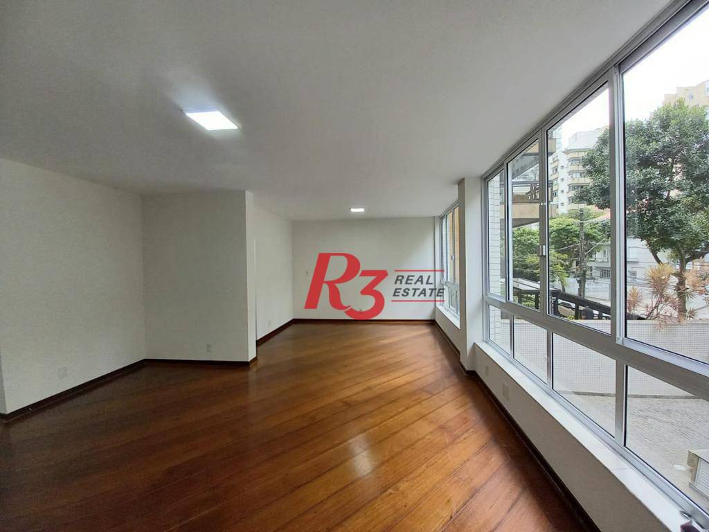 Apartamento para alugar, 150 m² por R$ 10.000,02/mês - Boqueirão - Santos/SP