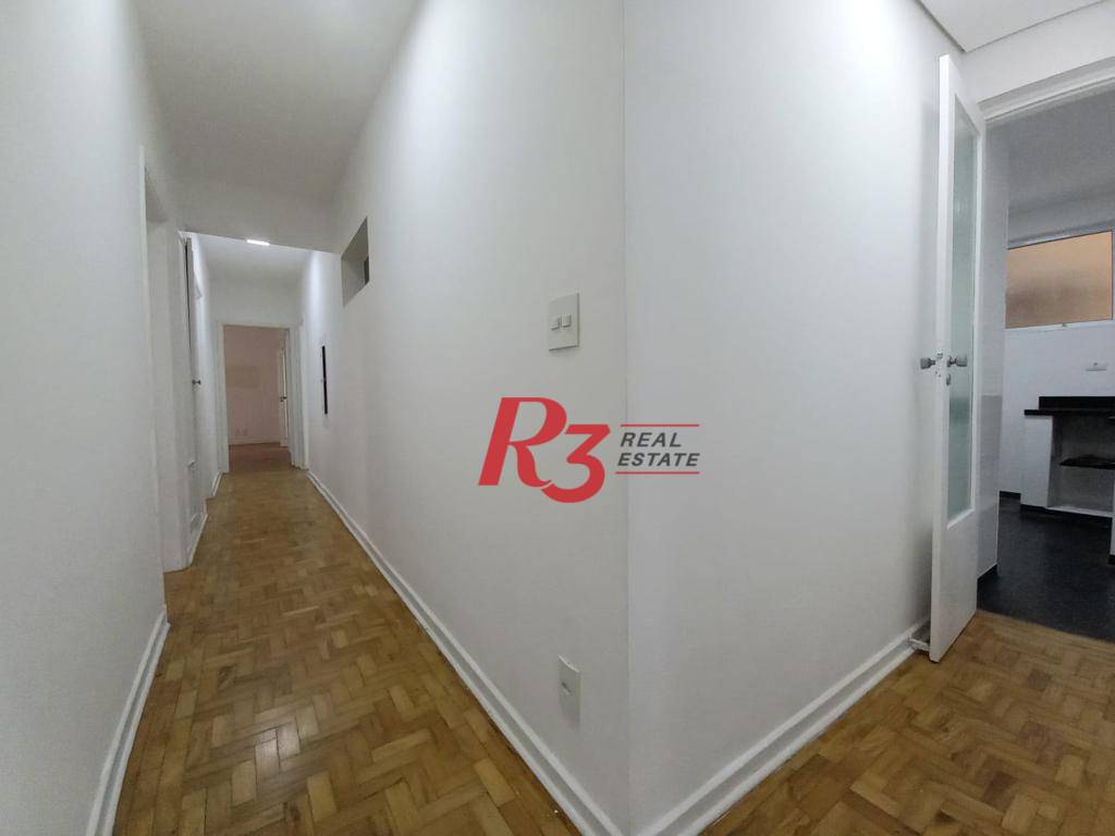 Apartamento para alugar, 150 m² por R$ 10.000,02/mês - Boqueirão - Santos/SP