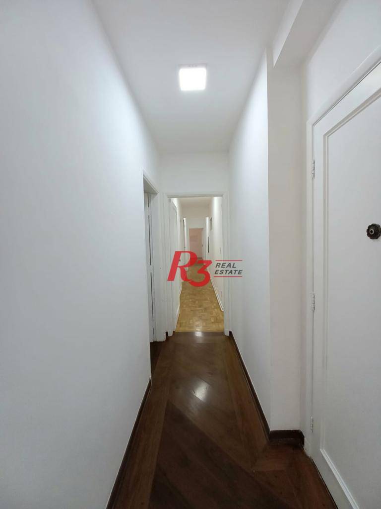 Apartamento para alugar, 150 m² por R$ 10.000,02/mês - Boqueirão - Santos/SP