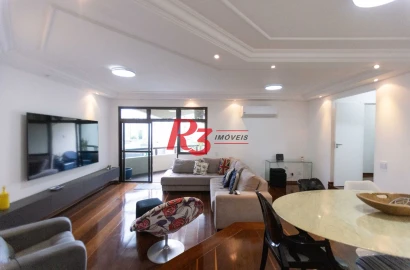 Apartamento à venda, 174 m² por R$ 1.600.000,00 - Aparecida - Santos/SP