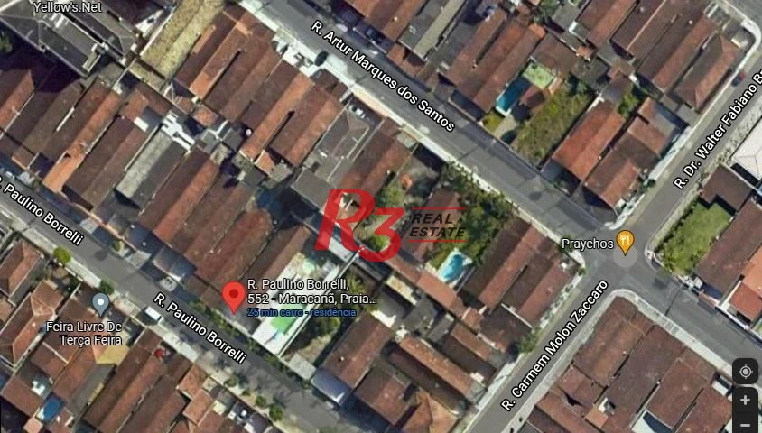 Terreno à venda, 1068 m² por R$ 1.790.000,00 - Balneário Pires - Praia Grande/SP