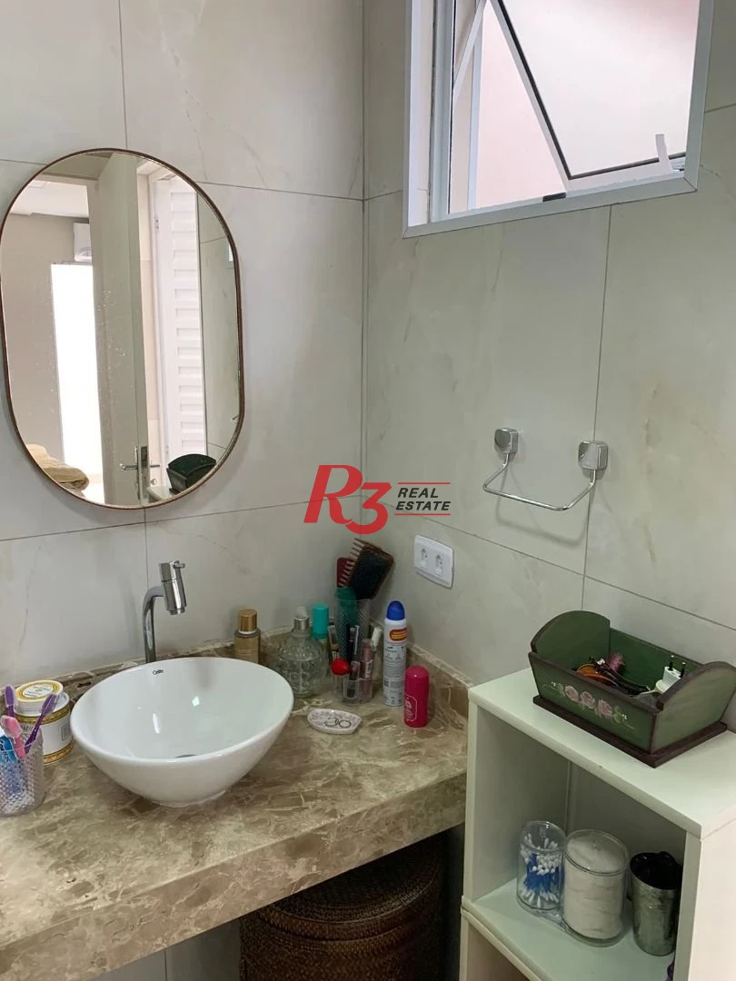 Sobrado à venda, 138 m² por R$ 1.300.000,00 - Boqueirão - Santos/SP