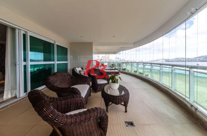 Apartamento com 4 dormitórios à venda, 475 m² por R$ 14.000.000,00 - Gonzaga - Santos/SP
