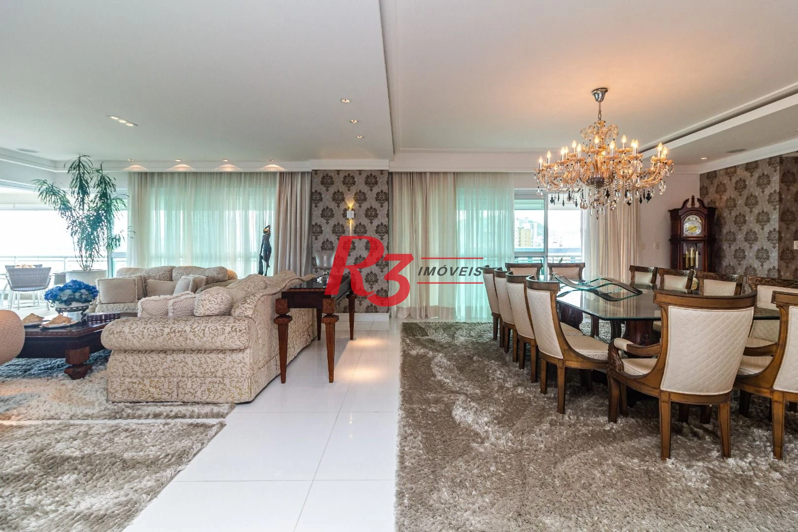 Apartamento com 4 dormitórios à venda, 475 m² por R$ 14.000.000,00 - Gonzaga - Santos/SP