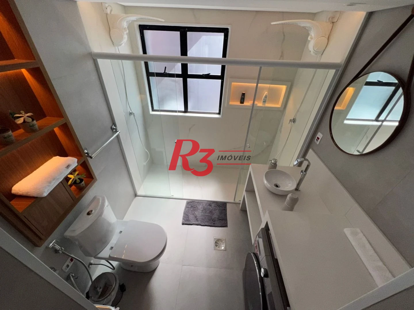 Flat com 1 dormitório à venda, 38 m² por R$ 300.000,00 - Centro - São Vicente/SP