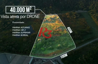 Terreno à venda, 40000 m² - Cing - Guarujá/SP