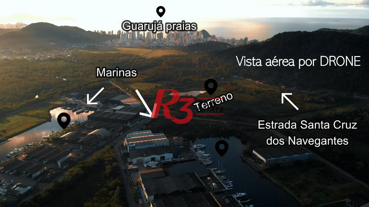 Terreno à venda, 40000 m² - Cing - Guarujá/SP